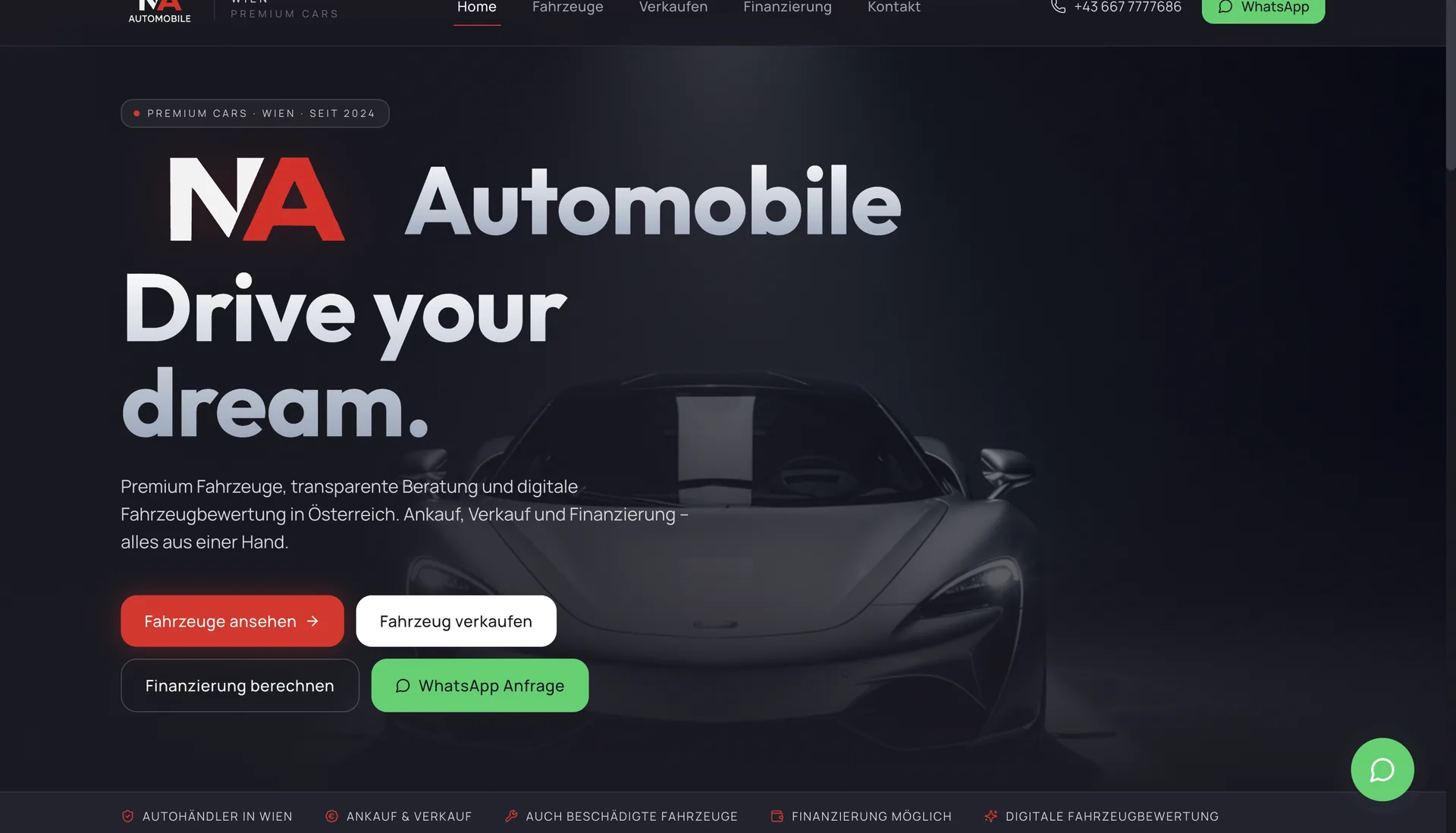NAAutomobile — Premium Digital Showroom